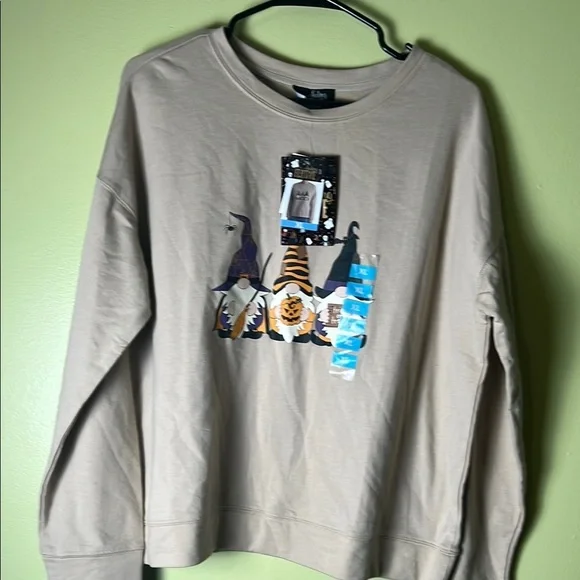 Feeling festive Beige Graphic Men's / Women’s Sweater - Picture 1 of 5
